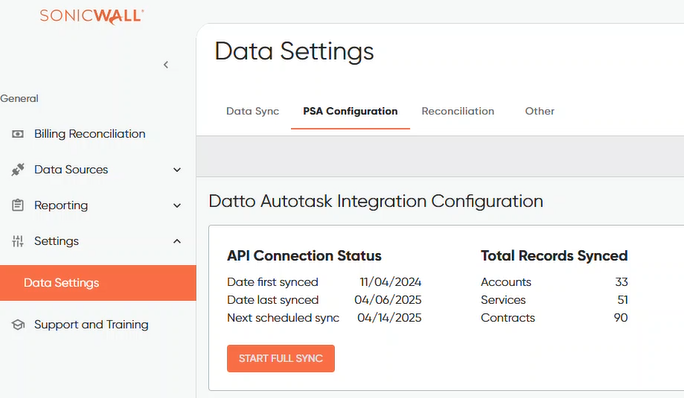 Image of the how to sync page