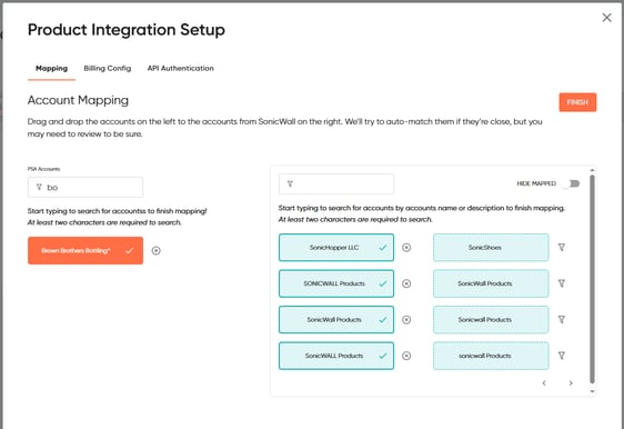 Sonicwall_account_mapping_screen
